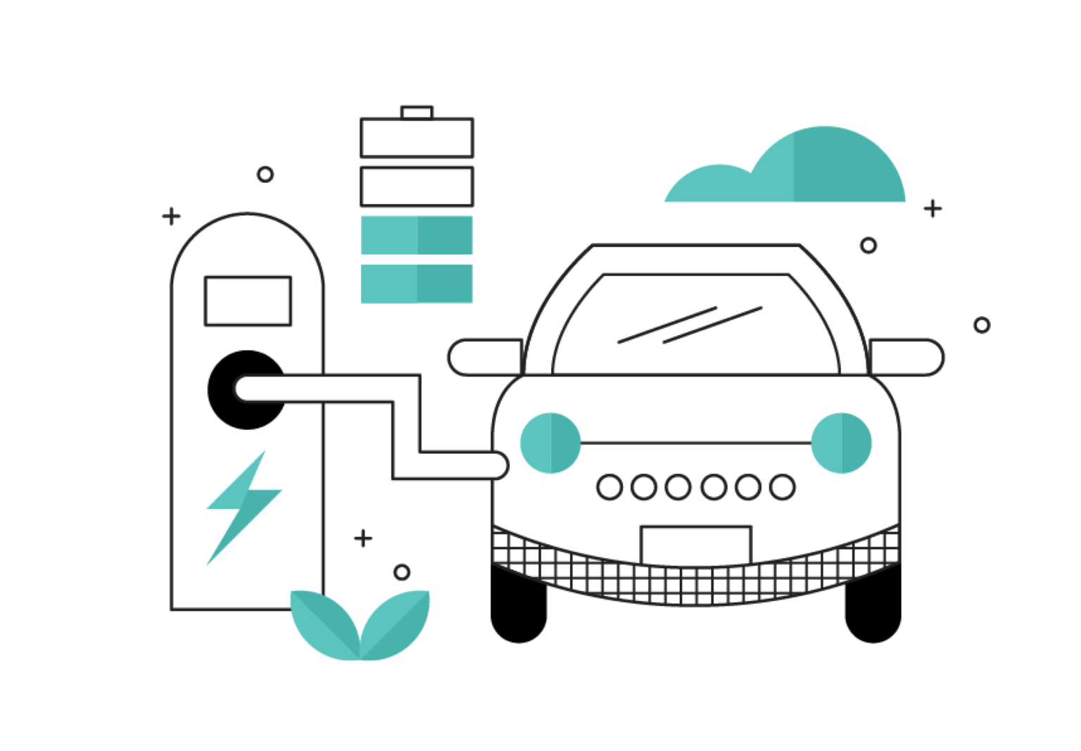 Sustainability Illustration for 420 Apartments